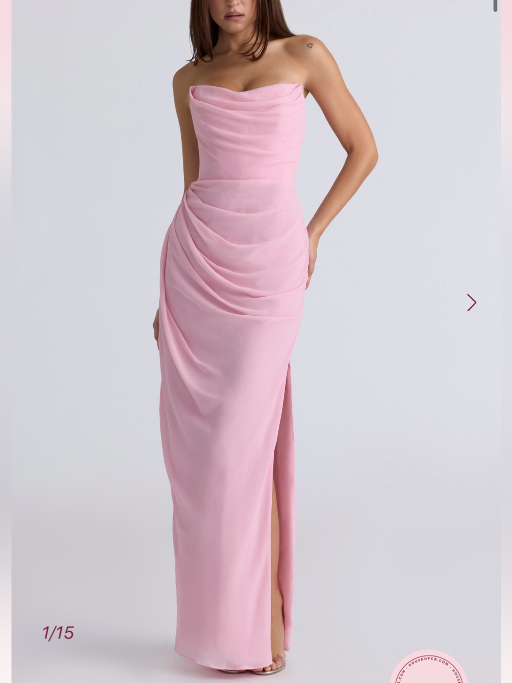 House Of Cb Adrienne Pink Quartz